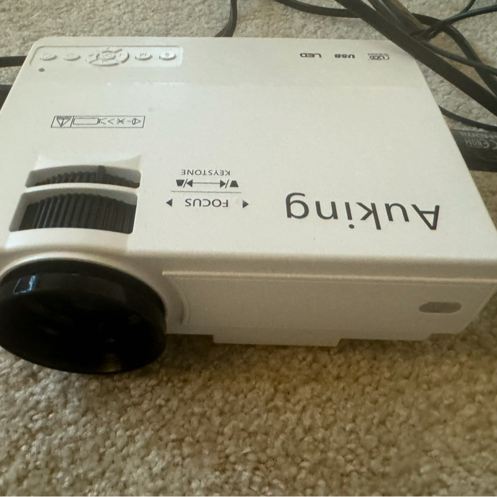 Projector and Roku Stick
